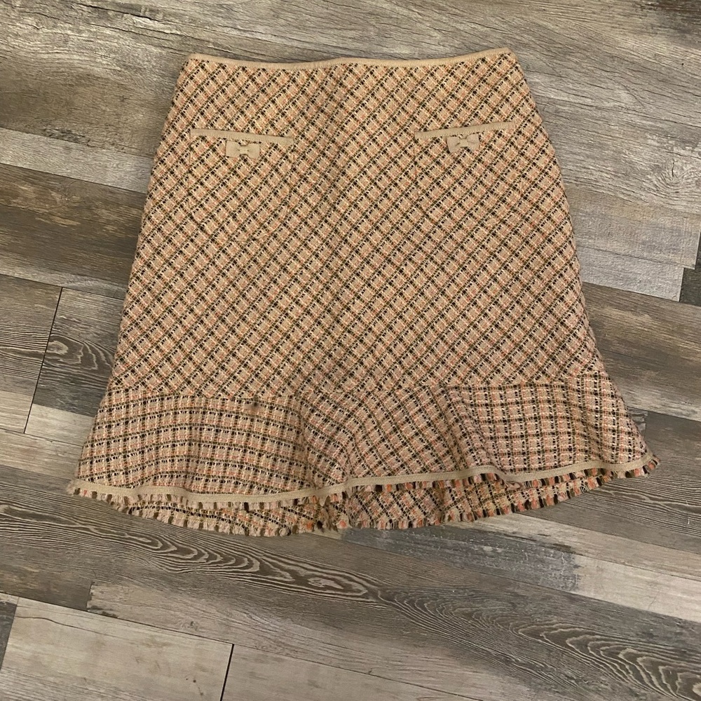 Elise Tahari Tweed Skirt